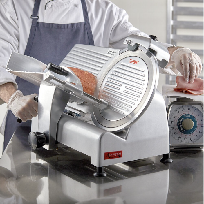 Manual Gravity Feed Meat Slicer